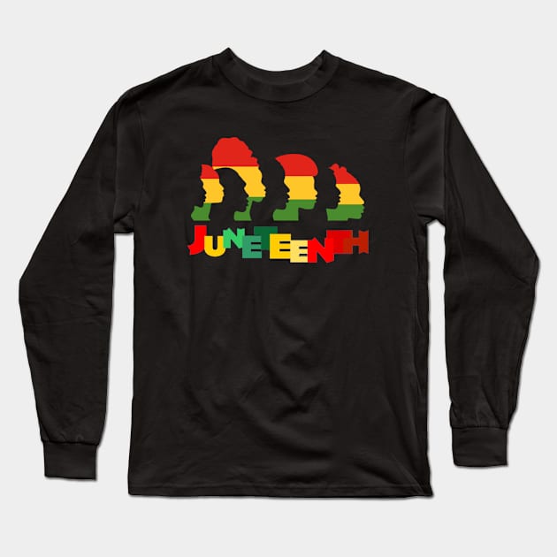 Juneteenth Long Sleeve T-Shirt by 29 hour design